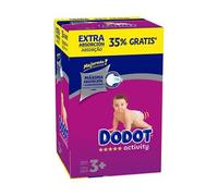 Dodot - Pañales Activity Extra T3+ (7-11 kg) 120 Unidades