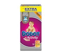Dodot - Pañales Activity Extra T4 (10-15kg) 52 Unidades