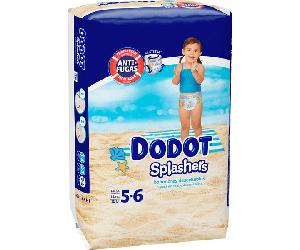 Dodot Pañales Bañador Splashers T5-6 +14 Kg 10 uds