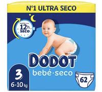 Dodot - Pañales súper absorbentes talla 3, 62 unidades