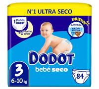 Dodot Pañales Bebé Seco T3 (6-10 Kg) 84 uds