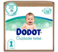 Dodot Pañales Cuidado Total T1 (2-5 Kg) 35 uds