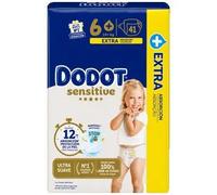 Dodot Pañales Sensitive Extra-Jumbo Pack T6+ (+14 Kg) 41 uds