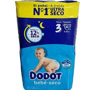 Dodot Pañales para bebe super absorbentes talla 3 62 unidades