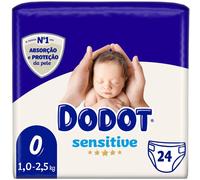 Dodot Pañales Sensitive T0 24 unidades