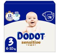 Dodot Pañales Sensitive T3 (6-10 kg) 78 uds