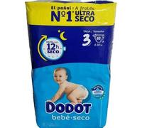 DODOT PAÑALES EXTRA SECO PRIMEROS JUEGOS TALLA 3 DE 6 A 10 KG 62 UNDS