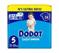 Dodot Pañales Talla 5 11-16 Kg 54 uds