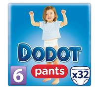 Dodot Pants - Pack 32 pañales, talla 6, 16+kg