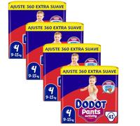 Dodot Pants Pañales Braguita Activity Extra-Jumbo Pack T4 (9-15 Kg) 4x43 uds