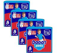 Dodot Pants Pañales Braguita Bebé Seco T8 (+17 Kg) 4x21 uds
