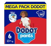 Dodot Pants Talla 6 (15+ kg), Mega Pack 162 Pañales Braguita para Bebé