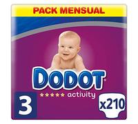 Dodot Protection Plus Activity - Pañales, Talla 3 (6-10 kg), pack de 210