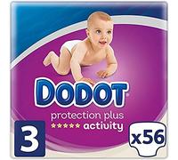 DODOT Protection Plus Activity Pañales Talla 3 (6 a 10 kg) 56 Pañales