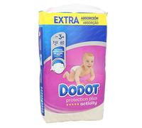 DODOT Protection Plus Activity- Pañales Talla 3plus (7 a 11 kilos) - 60 Pañales