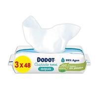 Dodot Pure 99% Agua Toallitas Húmedas 0% Plástico 144 U