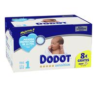 Dodot Sensitive 2-5 Kg Talla 1 80 uds