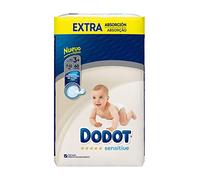 Dodot Sensitive Pañales Talla 3+, 60 Pañales - 7 kg - 11 kg