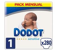 Dodot Sensitive Pañales Talla 4, 192 Pañales, 9-14kg