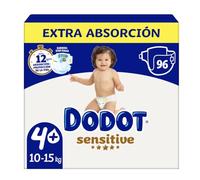 Dodot Pañales Sensitive T4+ (10-15 Kg) 96 uds