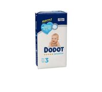 DODOT SENSITIVE T3 pañales 6-10 kg 56 u