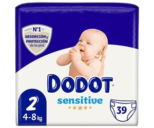 Dodot Sensitive Talla 2 39 uds