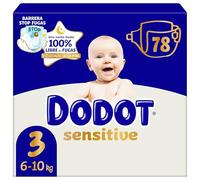 Dodot Pañales Sensitive T3 (6-10 kg) 78 uds