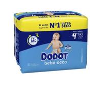 Dodot Stages Size 4 Nappies 9-14 Kg 78 Un