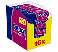 Dodot Toallitas Activity para Bebé, 864 Toallitas, 16 Paquetes (16x54), Recuperan el pH Natural de la Piel