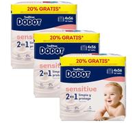 Dodot Toallitas Sensitive 12x56 uds