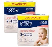 Dodot Toallitas Sensitive 8x56 uds