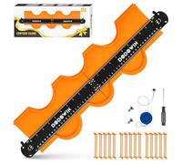 DODOWIN Medidor de Contornos para Suelo Conectable 50cm, Ideas Regalos Dia Del Padre, Medidor de Perfil de Contornos Profesional Grande, Regalo Originales para Hombre Papa Cumpleaño