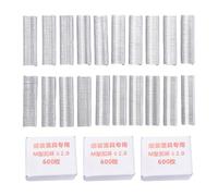 Doengdfo Alicates de anillo tipo M, alicates tipo M alicates para anillos de uñas tipo M alicates para anillos de uñas engrosados para encuadernación manual (clavo M + 2400 clips)