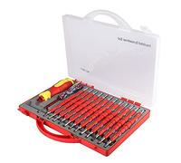 Doengdfo Juego de destornilladores eléctricos aislados de 26 piezas, 1000 V, juego de destornilladores eléctricos profesionales, accesorios para herramientas con maletín
