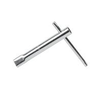 Dönges Llave para postes de cierre, Economy, triangular, M12 (llave de poste, llave triangular, llave de 3 ct, llave de acoplamiento triangular) Longitud: 160 mm/Norma: DIN 22417
