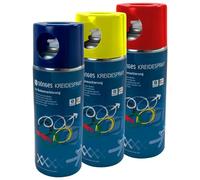 Dönges Spray de tiza para marcar el suelo, color negro, 400 ml, aplicable en diferentes superficies, spray para marcar suelos, aerosol para eventos