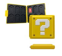 doepeBAE Estuche para Tarjetas de Juego Switch - Caja Impermeable con 12 Huecos para Juegos + 12 Ranuras TF, Cierre Seguro, Compacto y Ligero, Organizador de Viaje para Accesorios Gaming (12D)