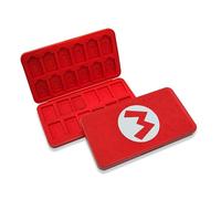doepeBAE Estuche para Tarjetas de Juego Switch - Caja Impermeable con 24 Huecos para Juegos + 24 Ranuras TF, Cierre Seguro, Compacto y Ligero, Organizador de Viaje para Accesorios Gaming (24A)
