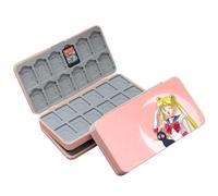 doepeBAE Switch Card Holder, Funda Juegos Switch, Caja Tarjetas de Juego, Diseño Magnético, Forro de Silicona, con 48 Ranuras para Tarjetas de Juego y 48 Ranuras para Tarjetas SD (48M)