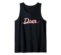 Doer Entrepreneur High Achiever Vintage Varsity Distressed Camiseta sin Mangas