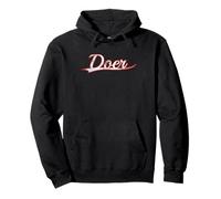 Doer Entrepreneur High Achiever Vintage Varsity Distressed Sudadera con Capucha