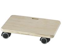 Dörner + Helmer 2906812 Quattro Soft - Carrito de Transporte (Capacidad de Carga de 80 kg, Superficie de Apoyo de 290 x 190 mm, Ayuda para Transporte, Ruedas para parqué)