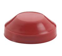 Dörner + Helmer 483042 achsendkappen 20 mm para eje 20 mm Plástico rojo (2 unidades)