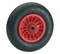 Dörner + Helmer 740304 Rueda de aire de 400 x 100 x 20 mm, con llanta de plástico, buje de 88 mm