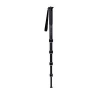 Dörr 380371 Monopod Racer CR-1500 - Monopié (Carbono, 5 Piezas, Rosca para trípode (3/8-1/4", Giratorio, Incluye Correa de Mano y Funda Protectora), Color Negro