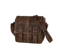 Dörr Bolsa de piel para fotos Ciudad del Cabo marrón vintage pequeño