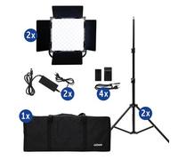 Dörr Luz continua LED DLP-1000 RGB lote de 2