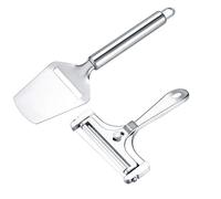 Does not apply Cuchillo de queso duro, cortador de queso de acero inoxidable, 2 unidades