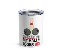Does This Shirt Make my balls look Big, vaso de bolos de 10 oz 10 oz