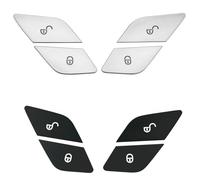 DOFABI Pegatina embellecedora for botón de desbloqueo de Cerradura de Puerta de Coche, for Mercedes-Benz, CE GLC S CLS Class Vito W205 W213 X253 W212 Botones de Interruptor de desbloqueo de Cerradura